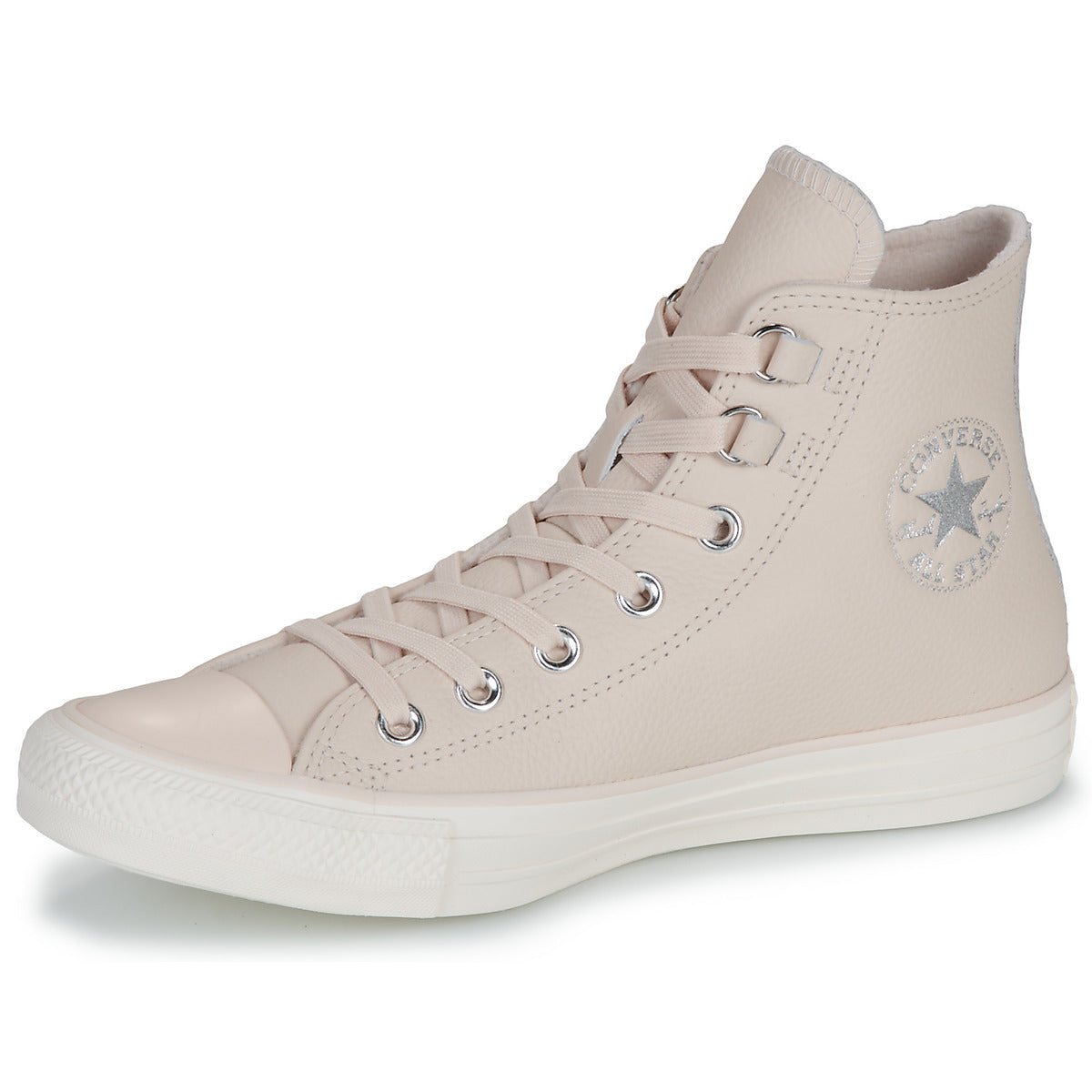 Sneakers alte Donna Converse  CHUCK TAYLOR ALL STAR LEATHER  Beige