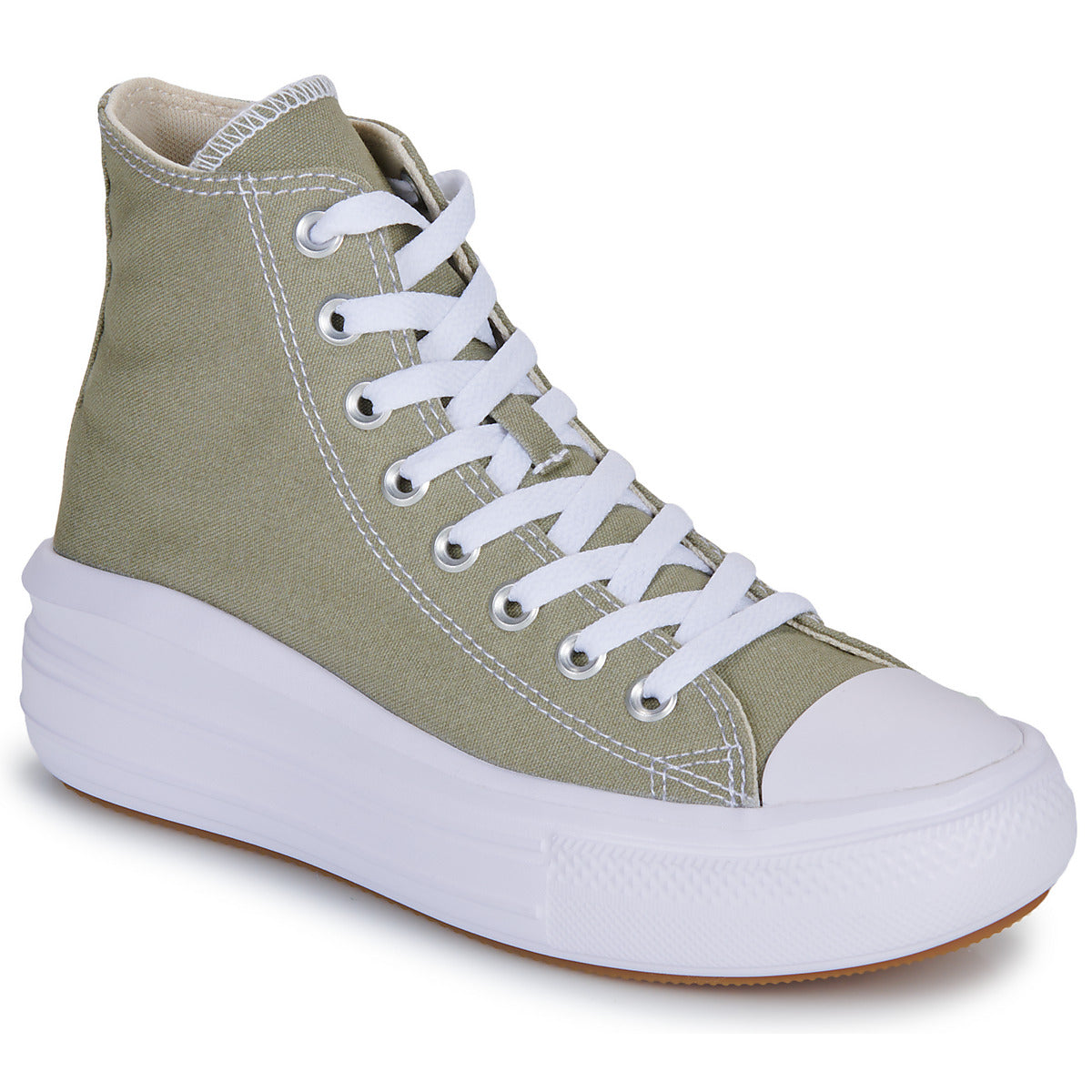 Sneakers alte Donna Converse CHUCK TAYLOR ALL STAR MOVE PLATFORM Kaki