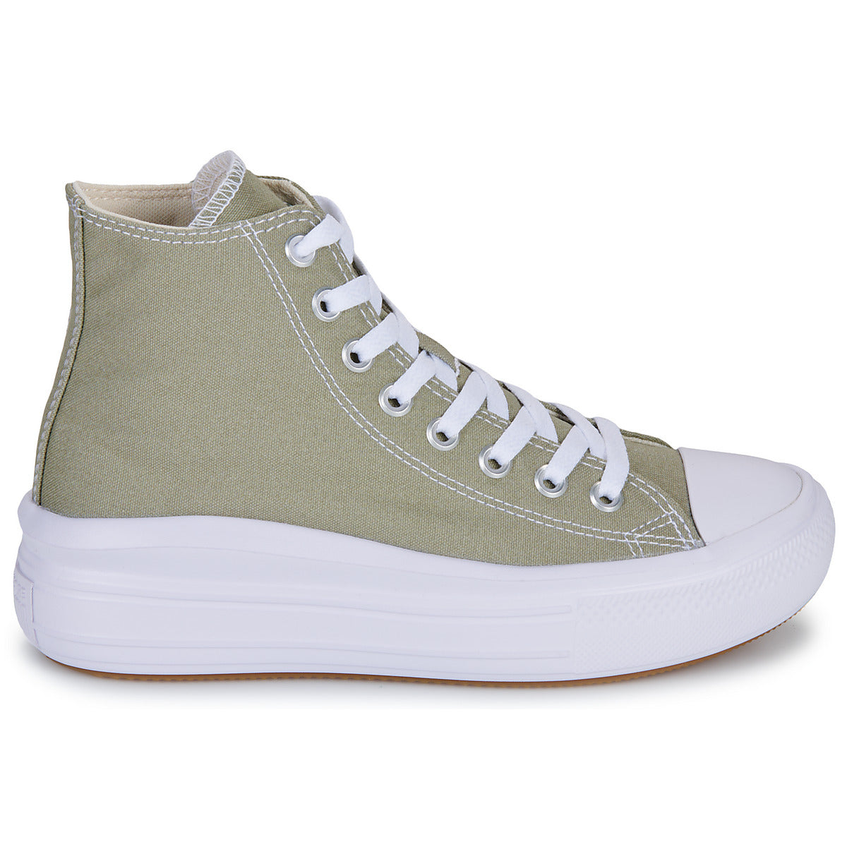 Sneakers alte Donna Converse CHUCK TAYLOR ALL STAR MOVE PLATFORM Kaki