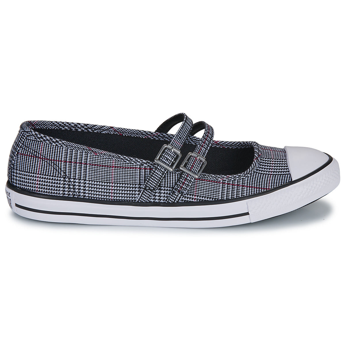 Ballerine Donna Converse  CHUCK TAYLOR ALL STAR DAINTY MARY JANE PLAID  Grigio