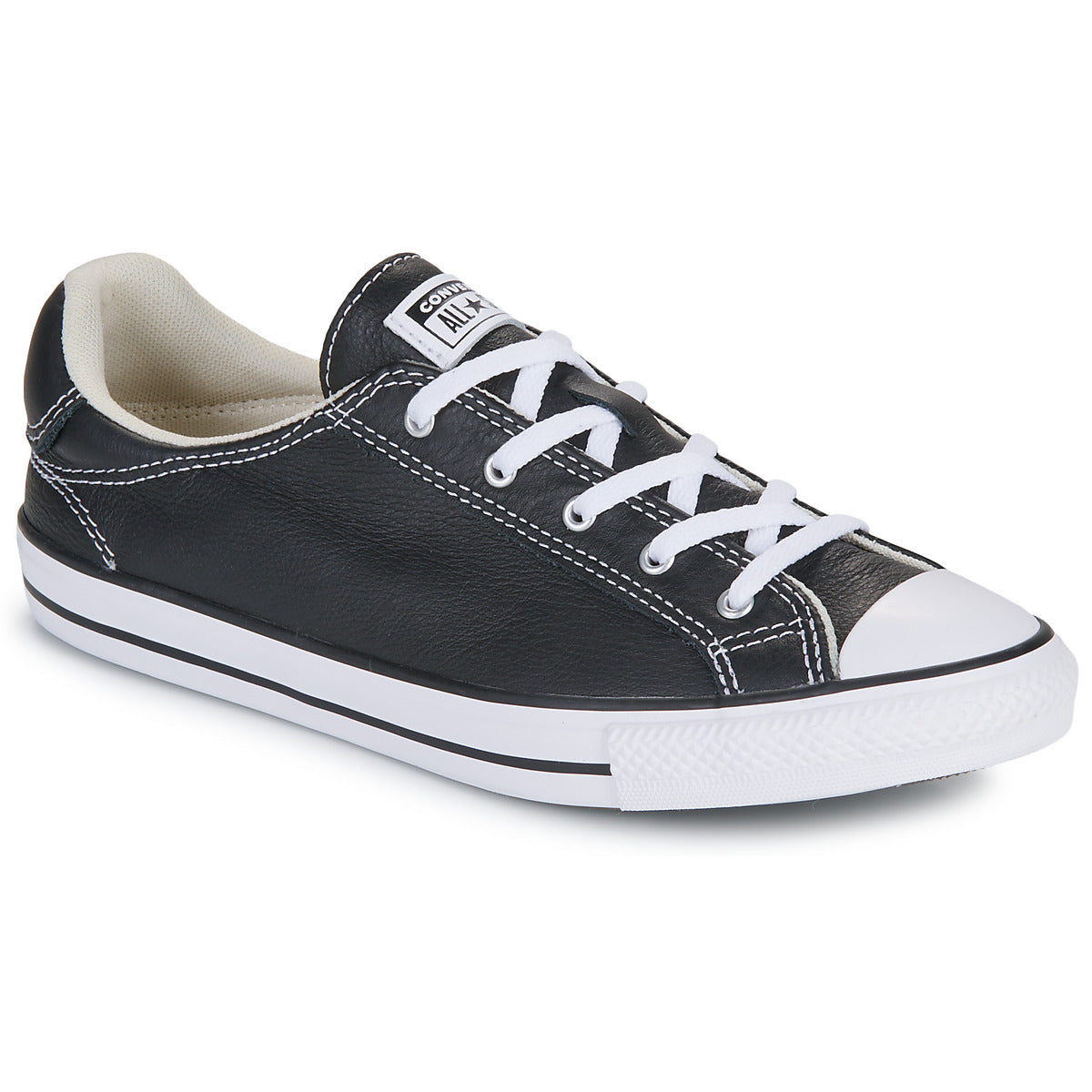 Sneakers basse Donna Converse  CHUCK TAYLOR ALL STAR DAINTY LUCKY LEATHER  Nero