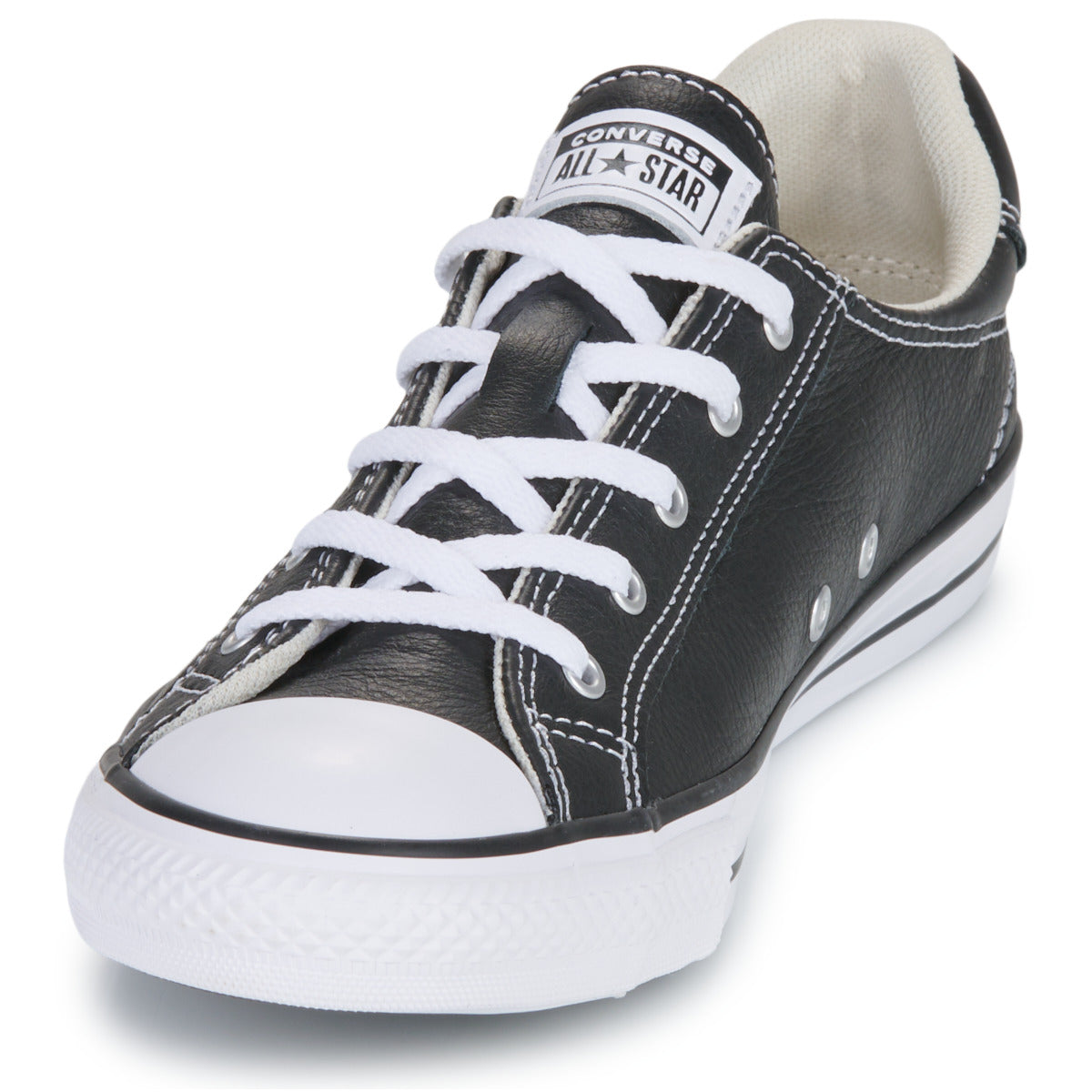 Sneakers basse Donna Converse  CHUCK TAYLOR ALL STAR DAINTY LUCKY LEATHER  Nero