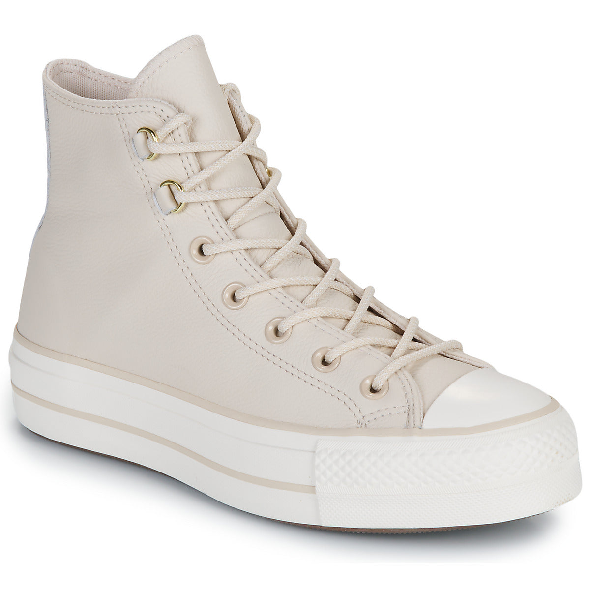 Sneakers alte Donna Converse  CHUCK TAYLOR ALL STAR LIFT  Beige