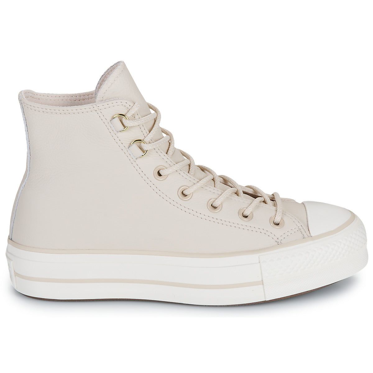 Sneakers alte Donna Converse  CHUCK TAYLOR ALL STAR LIFT  Beige