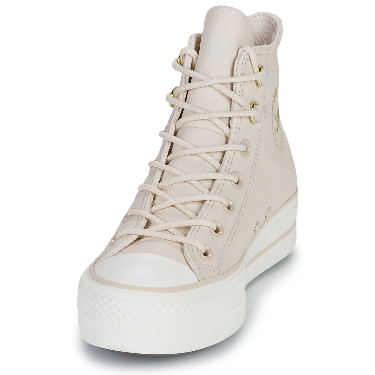 Sneakers alte Donna Converse  CHUCK TAYLOR ALL STAR LIFT  Beige