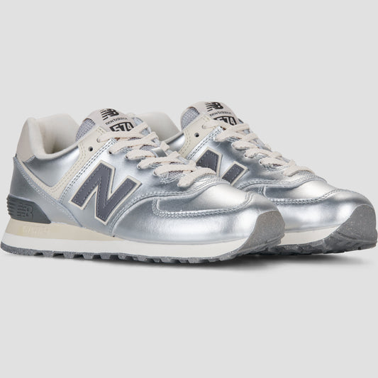 Sneakers basse Donna New Balance  574  Argento