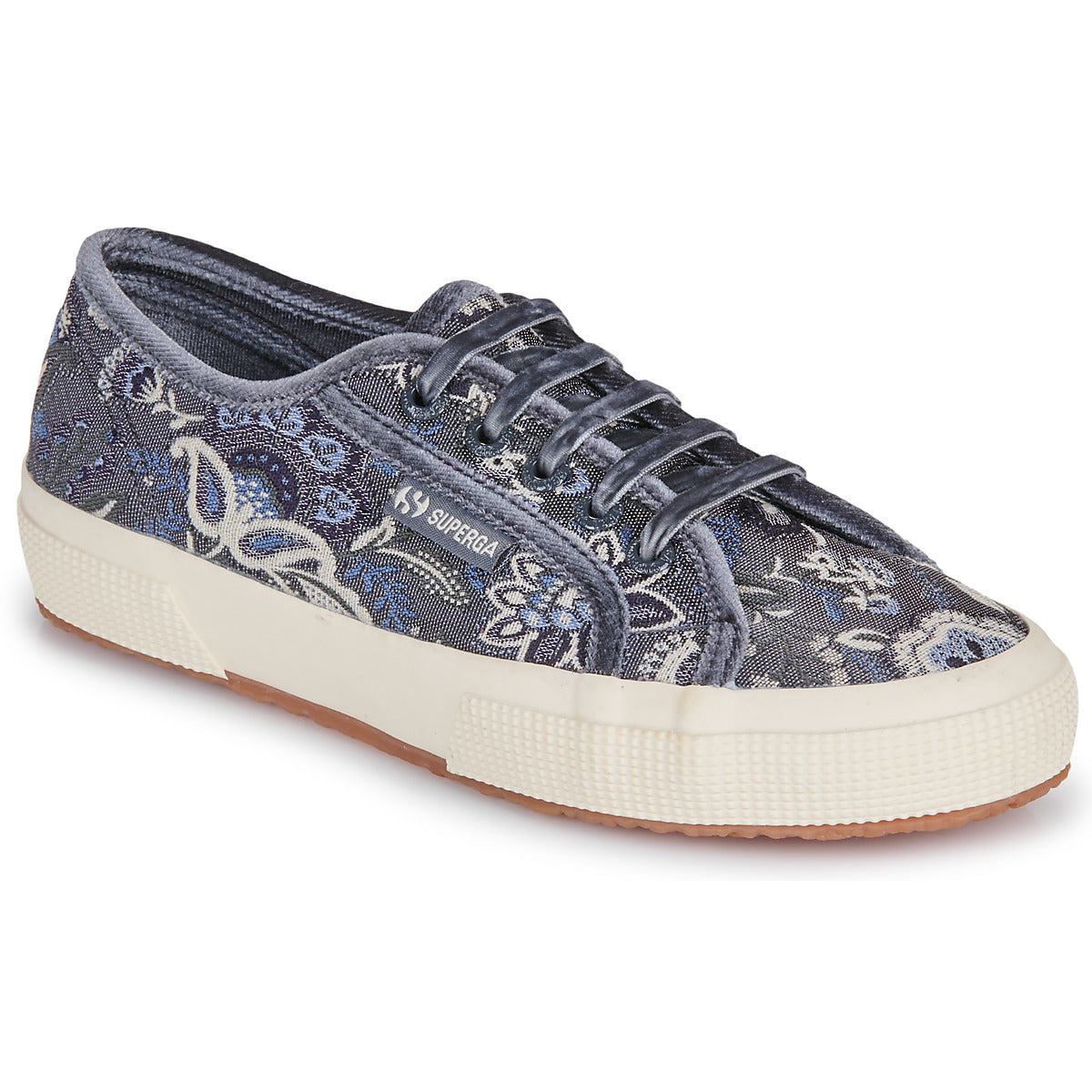 Sneakers basse Donna Superga  2750 TAPESTRY  Grigio