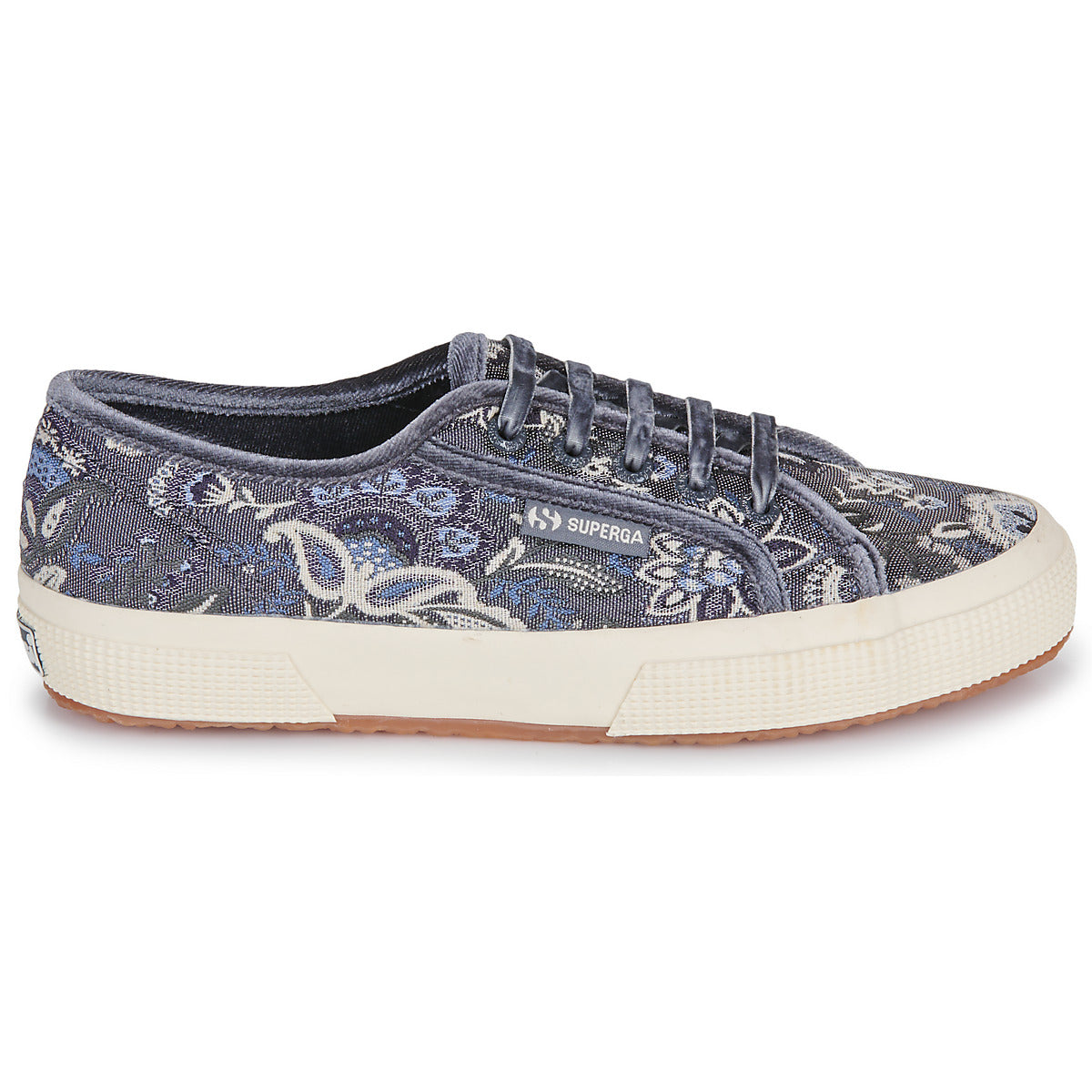 Sneakers basse Donna Superga  2750 TAPESTRY  Grigio