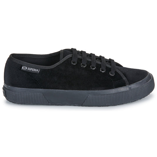 Sneakers basse Donna Superga  2750 VELVET  Nero