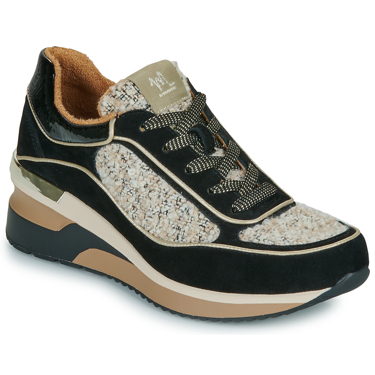 Sneakers alte Donna Mam'Zelle  VULINA  Nero