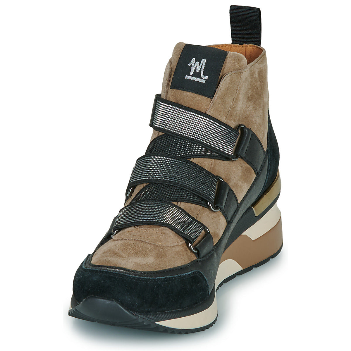 Sneakers alte Donna Mam'Zelle  VULPIN  Nero