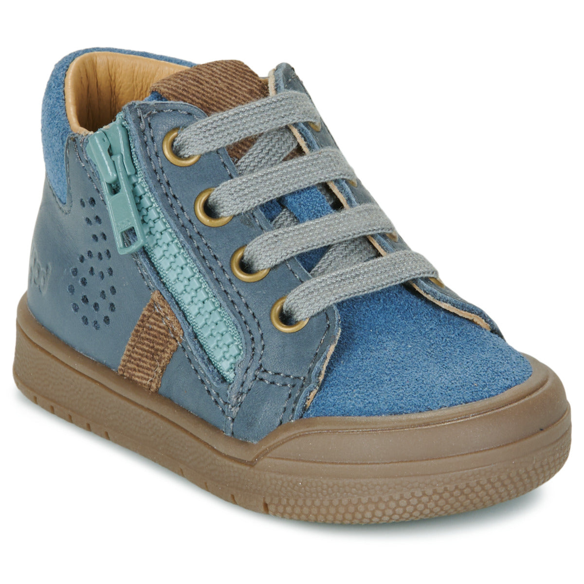 Scarpe bambini ragazzo Bopy  RAFA  Blu