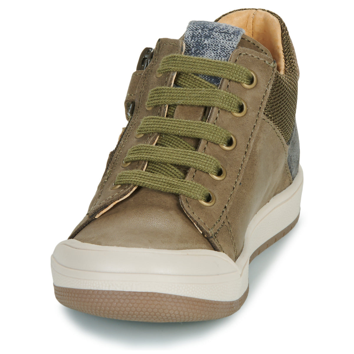 Scarpe bambini ragazzo Bopy  VOLT  Kaki