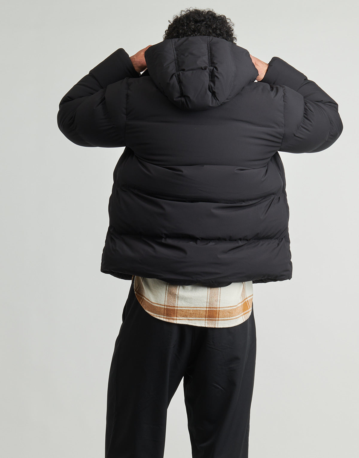 Piumino Uomo Dickies  EAGLEVILLE HOODED PUFFER  Nero