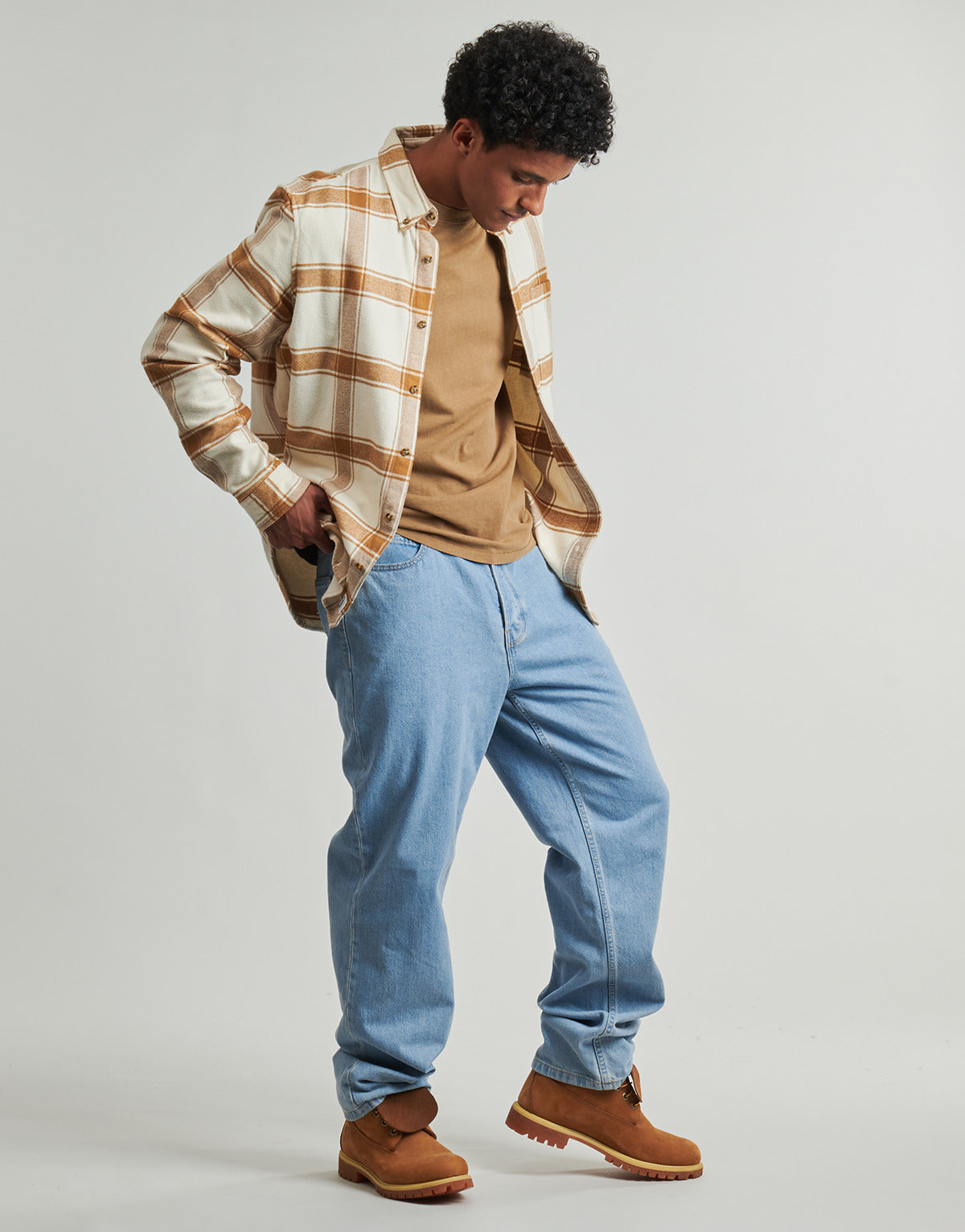 Jeans Flare Uomo Dickies  THOMASVILLE DENIM PANT  Blu