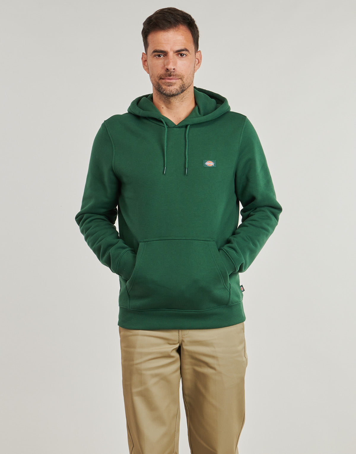 Felpa Uomo Dickies  OAKPORT HOODIE  Verde