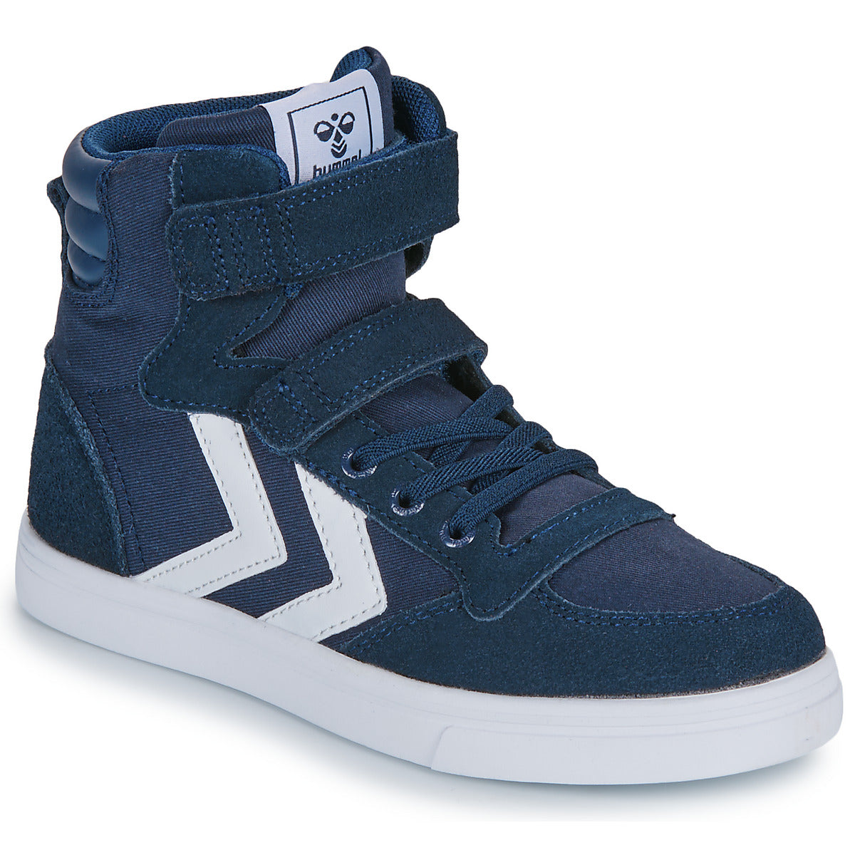 Scarpe bambini ragazza hummel SLIMMER STADIL HIGH JR Blu