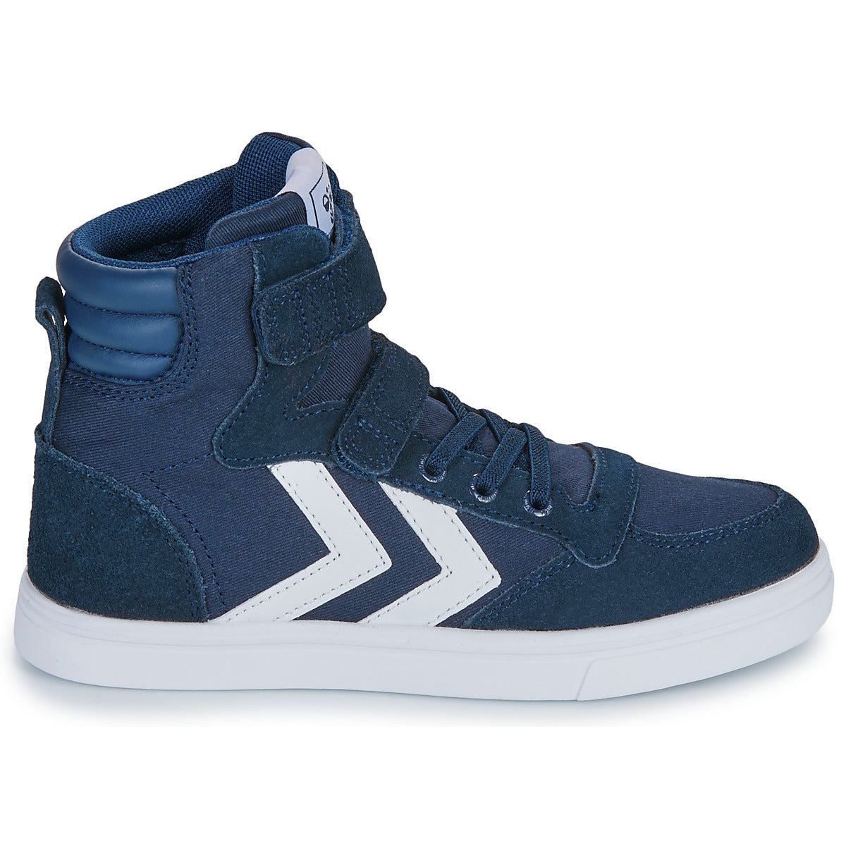 Scarpe bambini ragazza hummel SLIMMER STADIL HIGH JR Blu