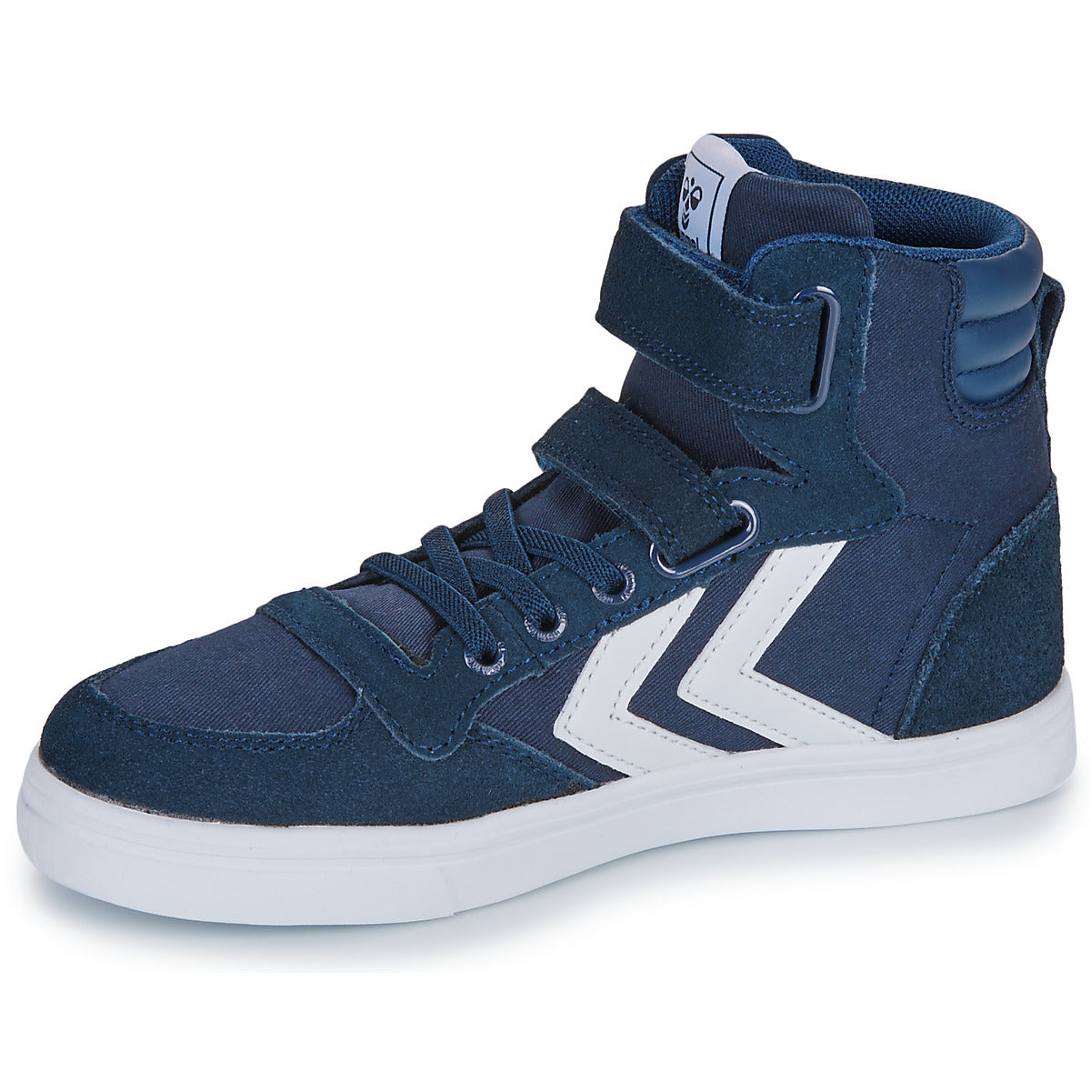 Scarpe bambini ragazza hummel SLIMMER STADIL HIGH JR Blu