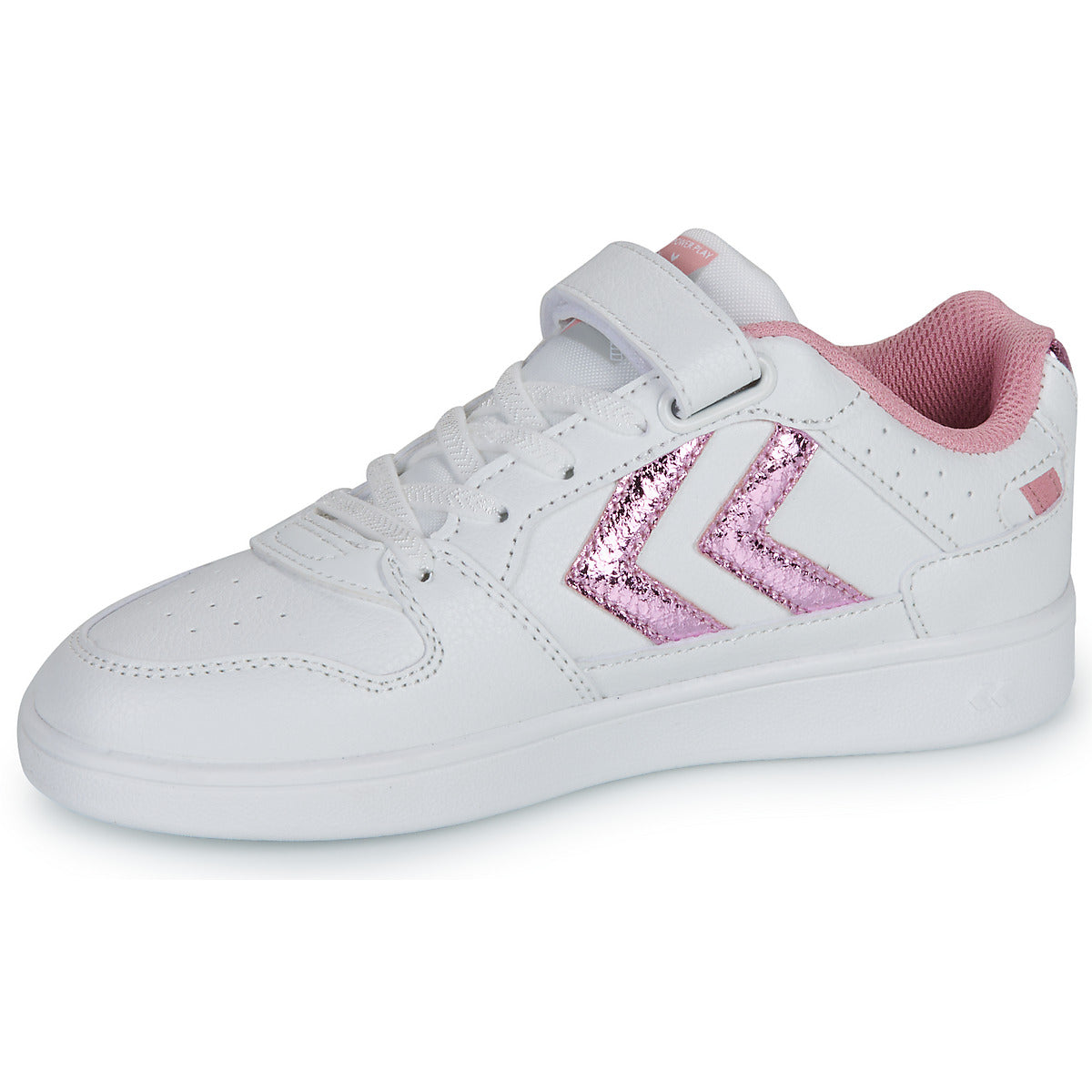 Scarpe bambini ragazza hummel  ST POWER PLAY JR  Bianco