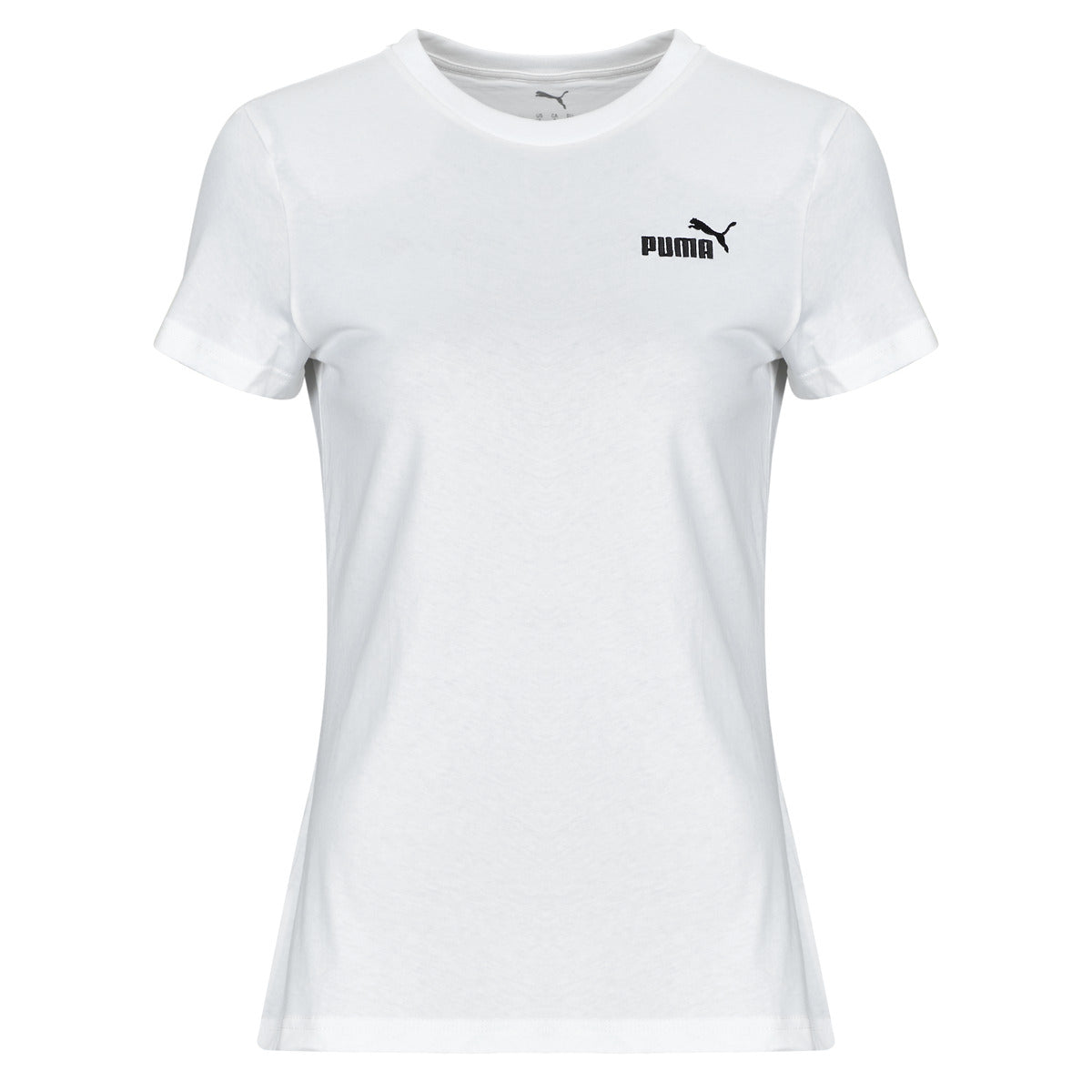 T-shirt Donna Puma ESS Small No.1 Tee Bianco