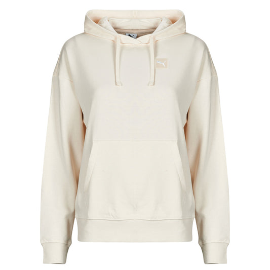 Felpa Donna Puma ESS ELEVATED Comfort Hoodie TR Rosa
