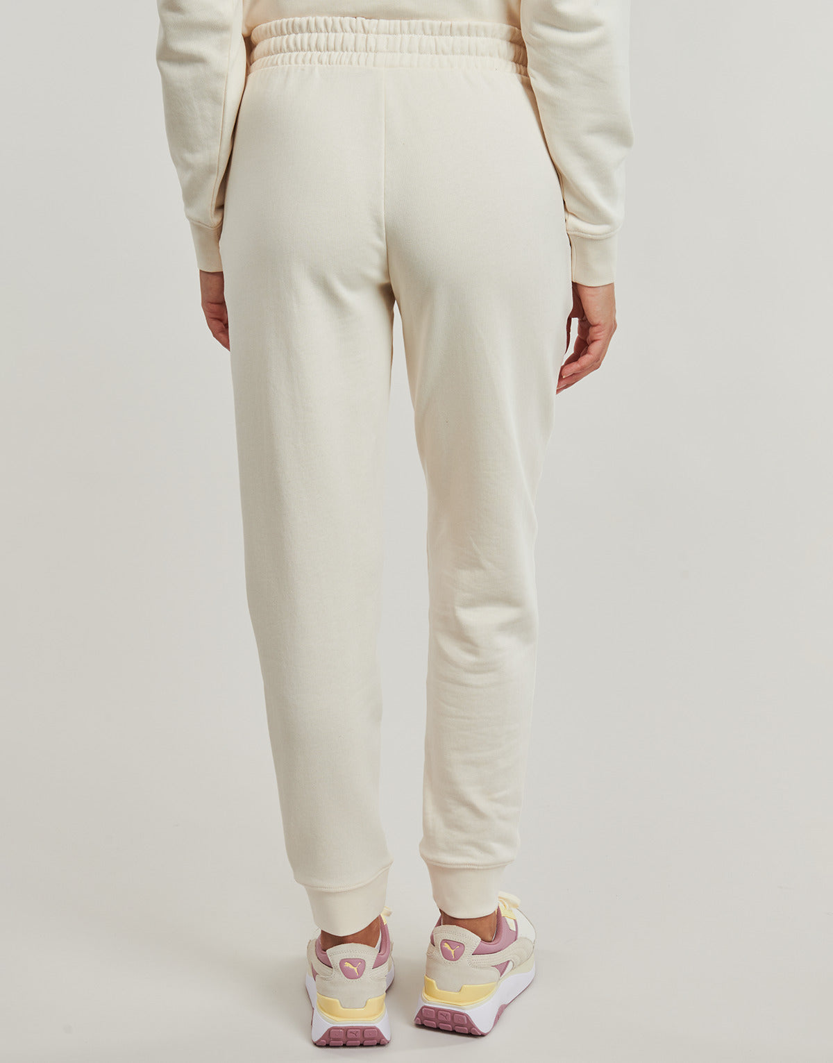 Pantaloni Sportivi Donna Puma ESS ELEVATED Sweatpants TR cl Rosa