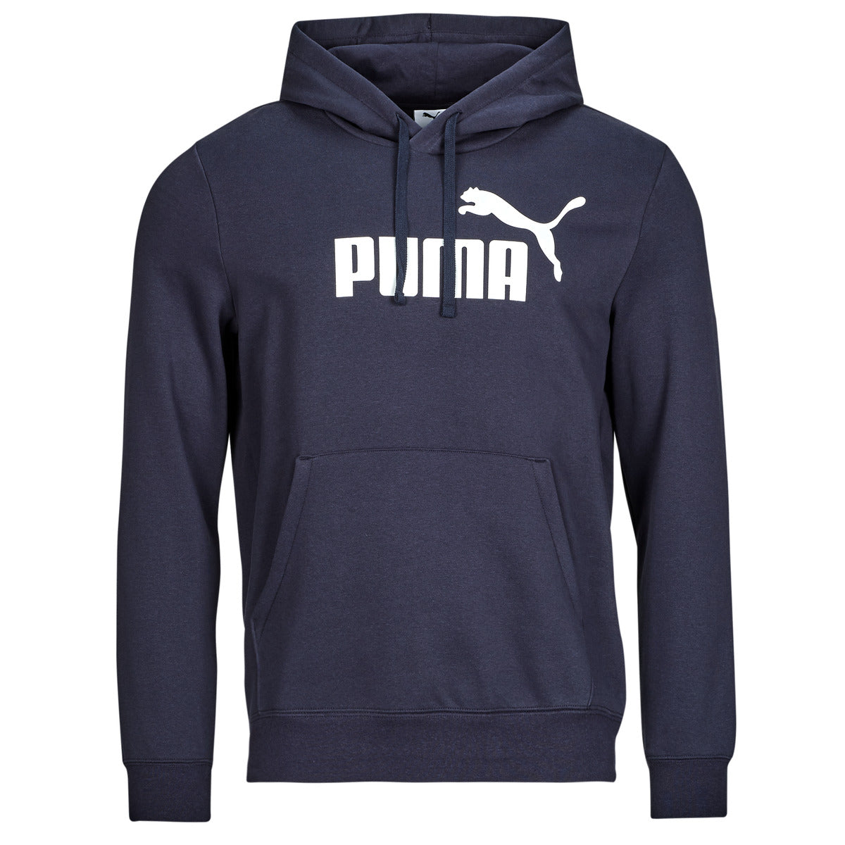 Felpa Uomo Puma  ESS No. 1 Logo Hoodie FL  Marine