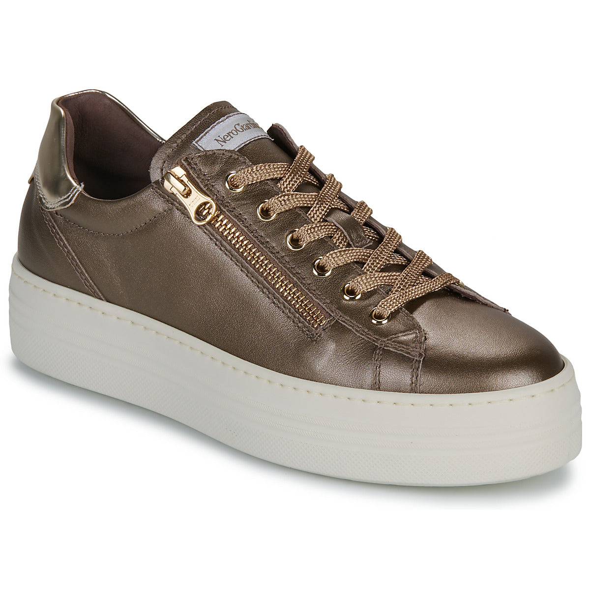 Sneakers basse Donna NeroGiardini  I514185D-322  Oro