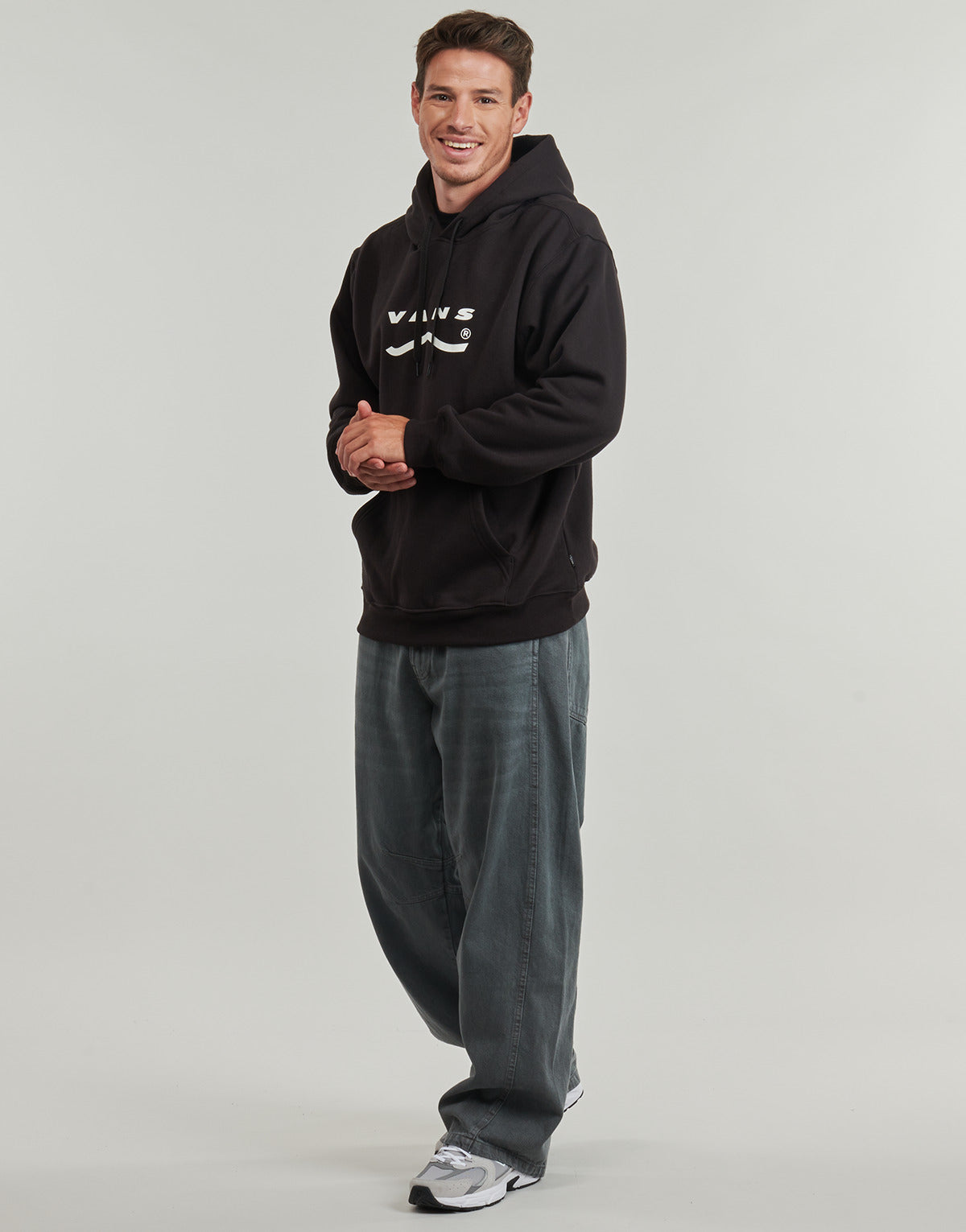 Felpa Uomo Vans  Deteremined Pullover  Nero