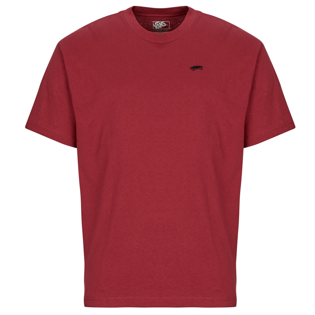 T-shirt Uomo Vans SALTON LOOSE SS Bordeaux