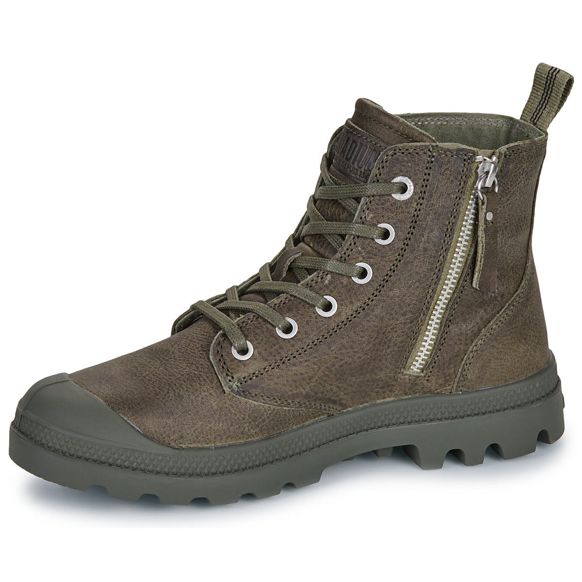 Stivaletti Uomo Palladium PAMPA ZIP LTH ESS Kaki
