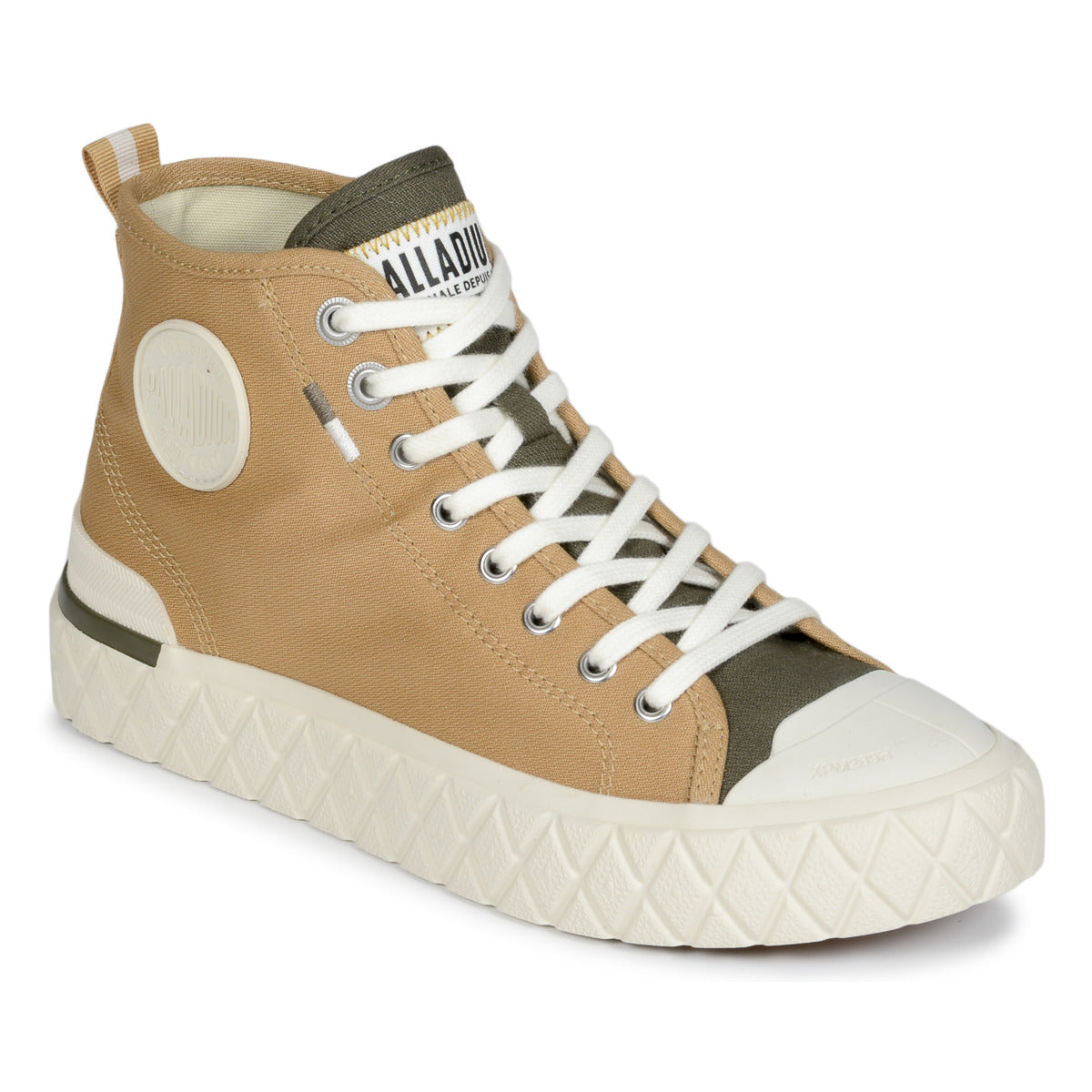 Sneakers alte Uomo Palladium  PALLA ACE CHUKKA ORG  Beige