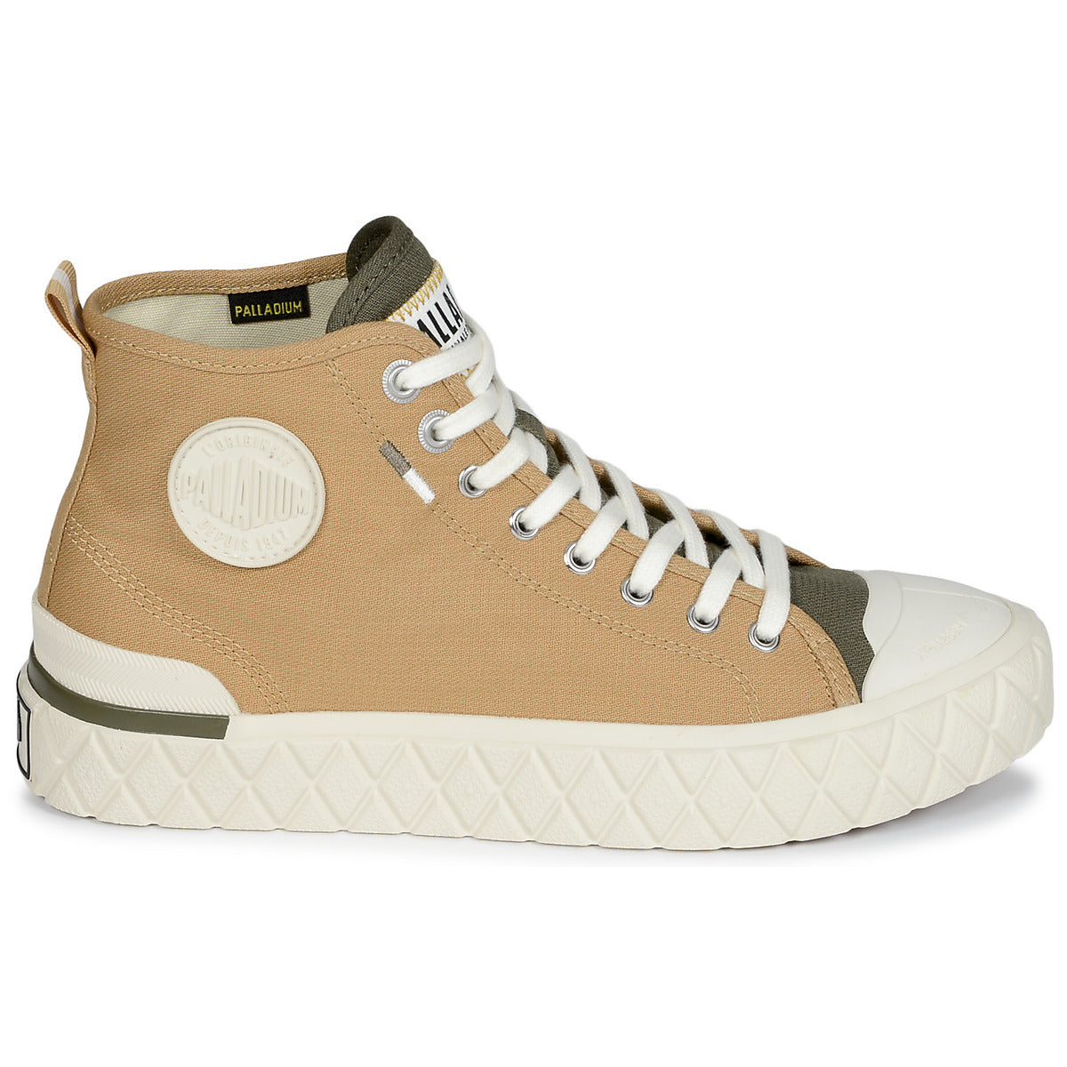 Sneakers alte Uomo Palladium  PALLA ACE CHUKKA ORG  Beige