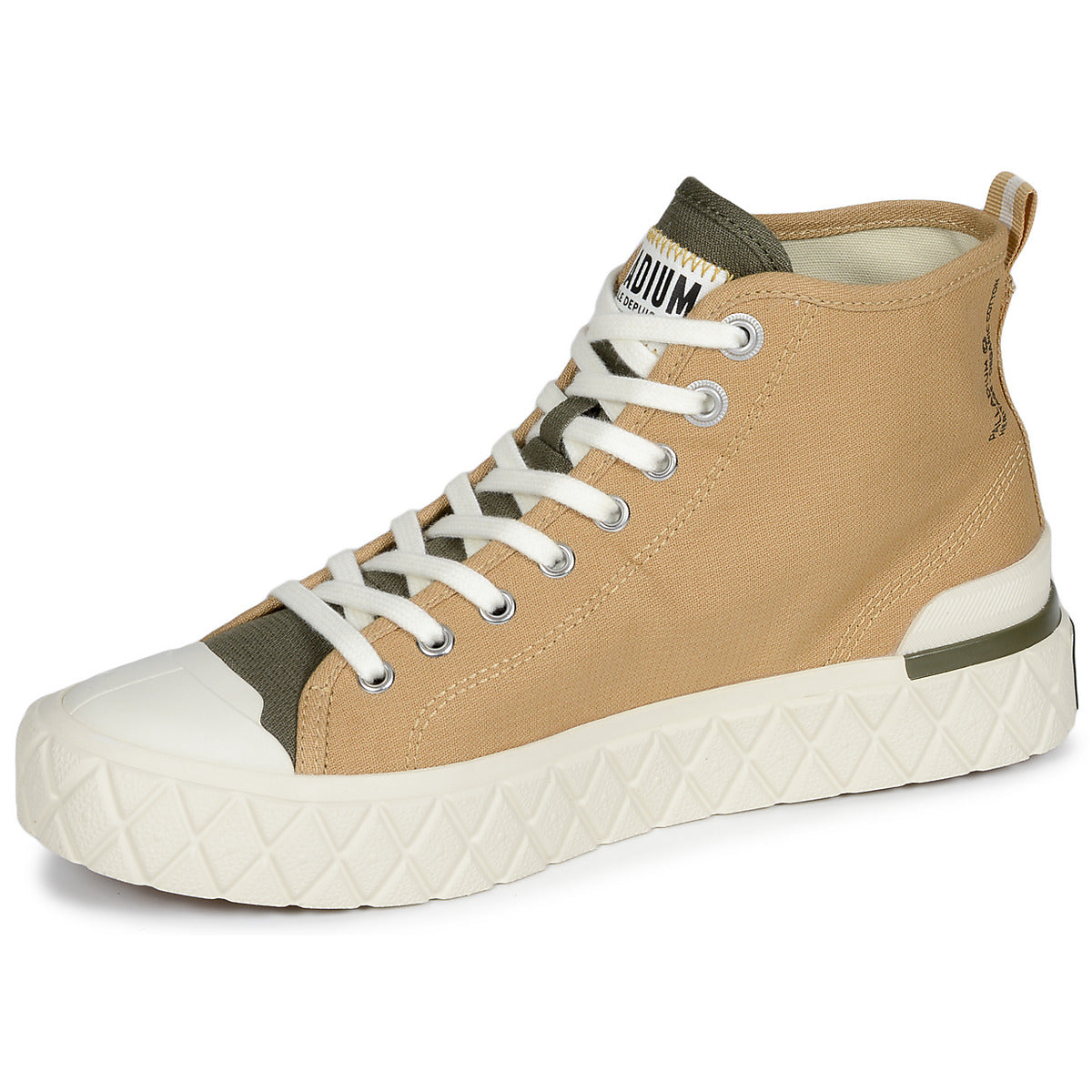Sneakers alte Uomo Palladium  PALLA ACE CHUKKA ORG  Beige