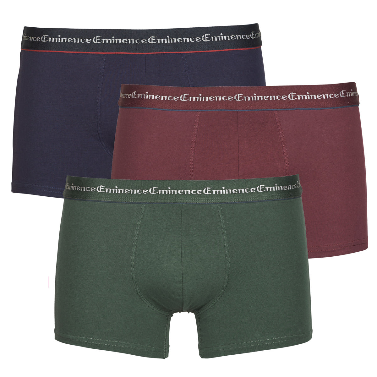 Boxer Uomo Eminence BUSINESS BOXER Pack de 3 Bordeaux