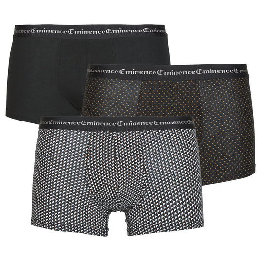 Boxer Uomo Eminence BUSINESS BOXER Pack de 3 Nero