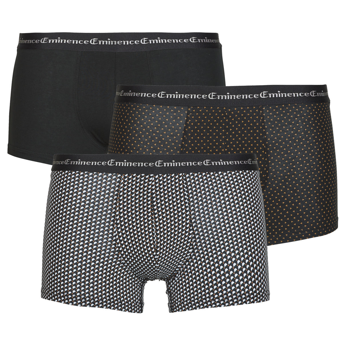 Boxer Uomo Eminence  BUSINESS BOXER Pack de 3  Nero