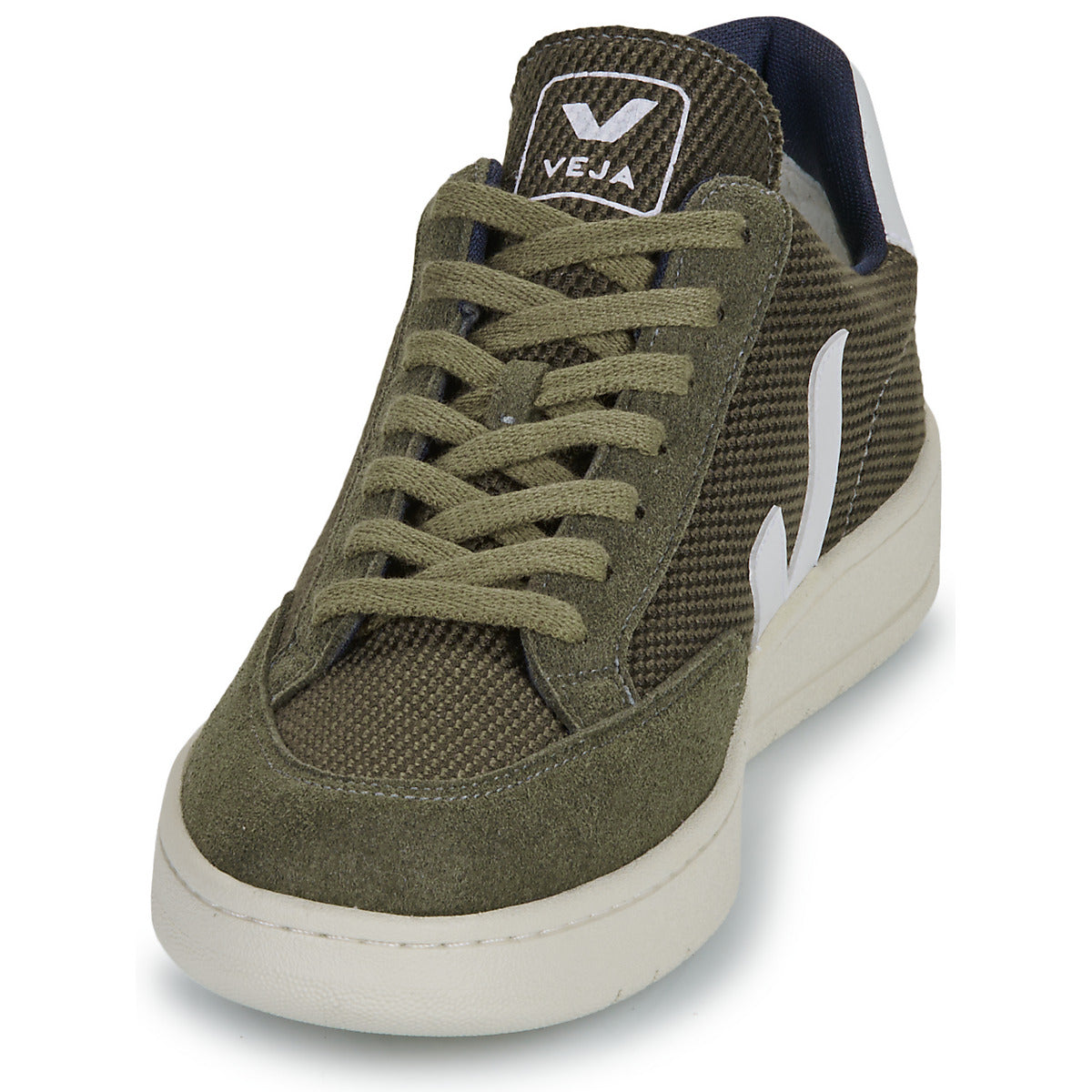 Sneakers Uomo Veja  V-12  Kaki