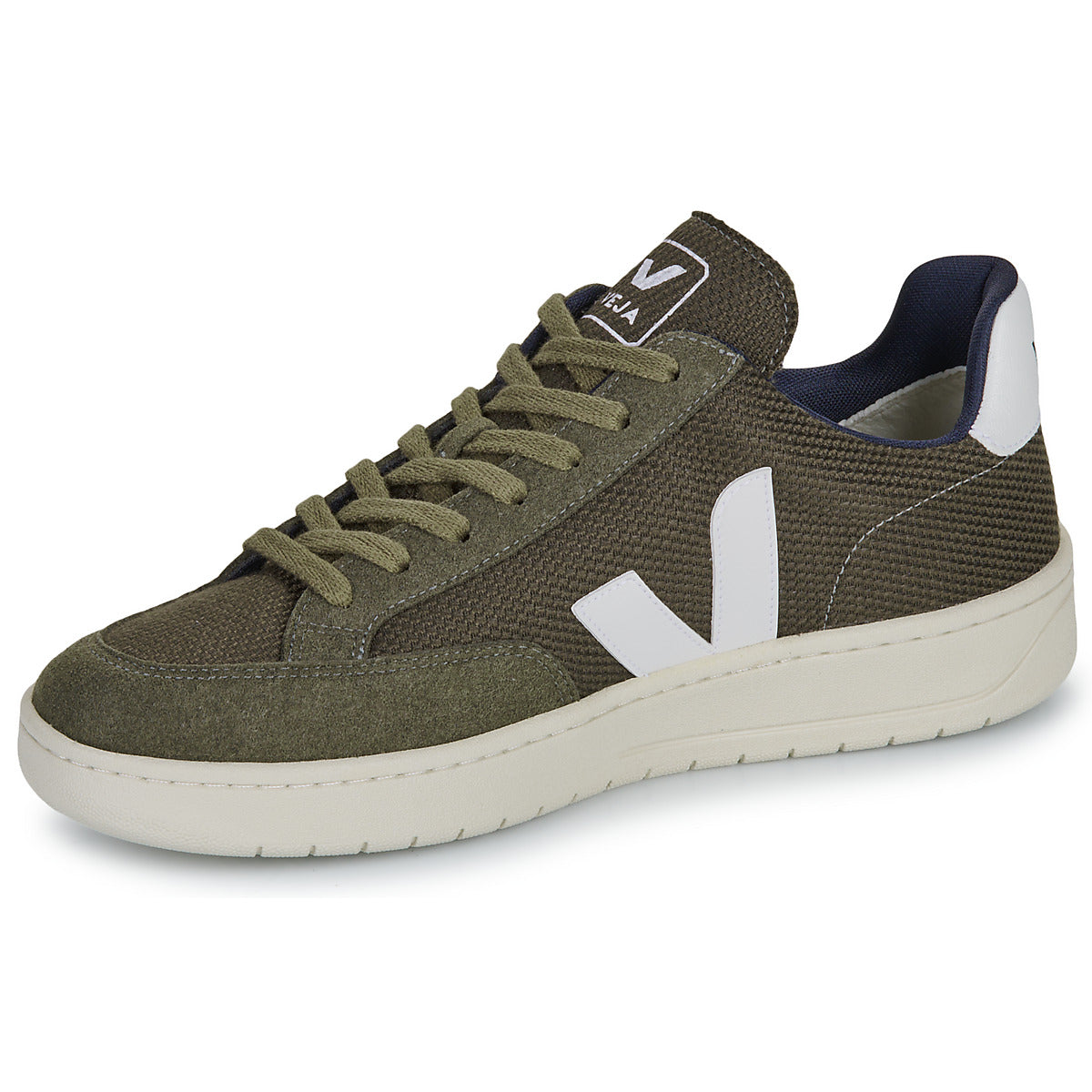 Sneakers Uomo Veja  V-12  Kaki