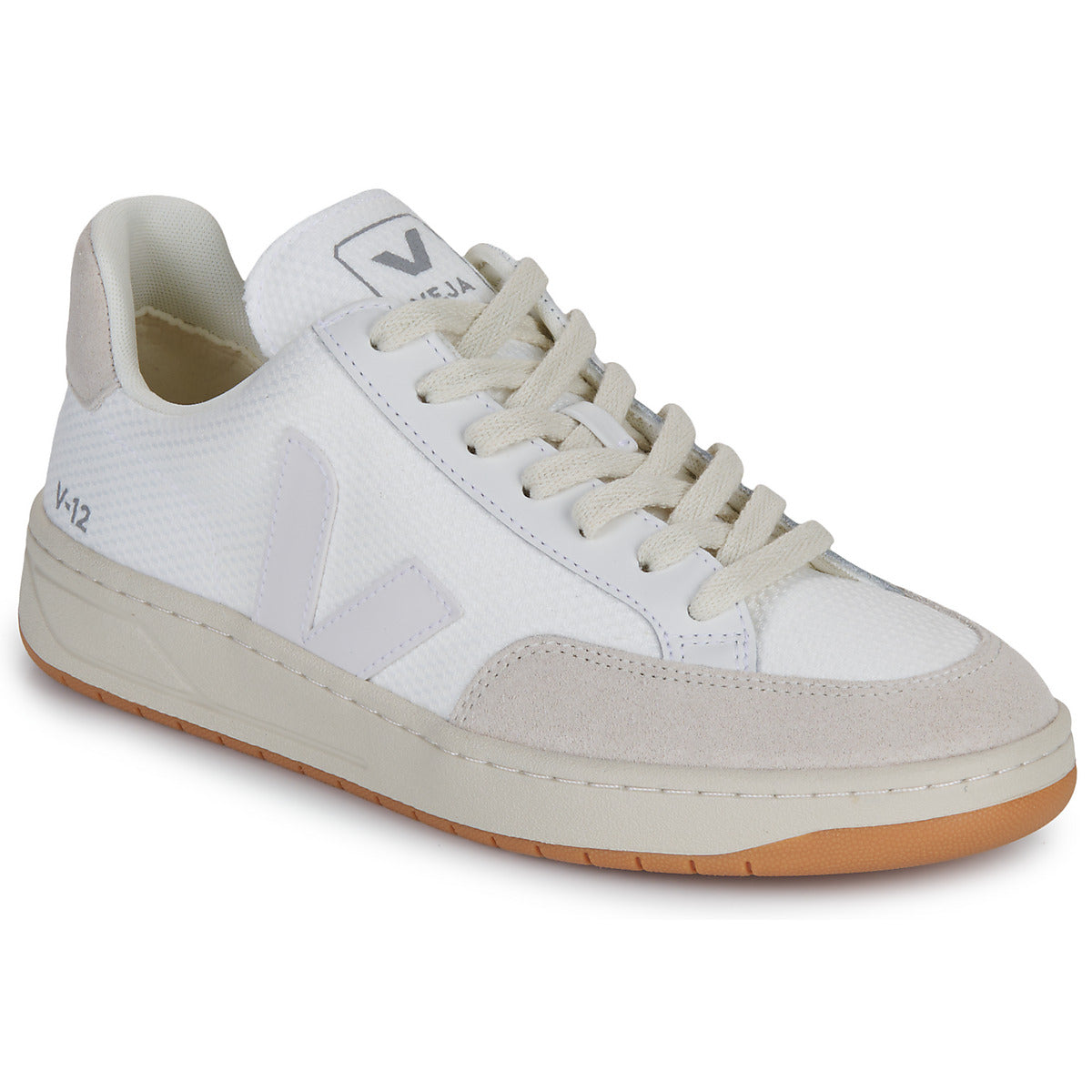Sneakers Uomo Veja  V-12  Bianco