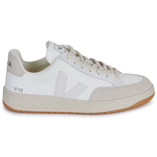 Sneakers Uomo Veja  V-12  Bianco