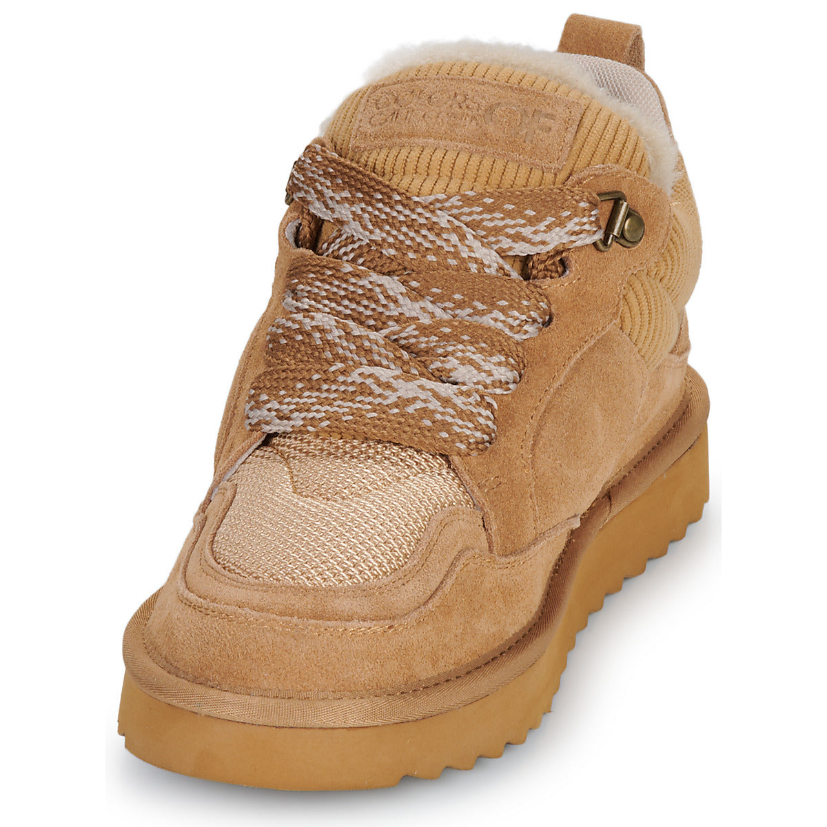 Sneakers basse Donna Colors of California  COW SUEDE SNEAKER  Marrone