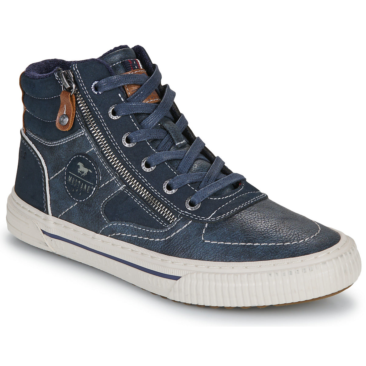 Sneakers alte Uomo Mustang  MASHA  Blu