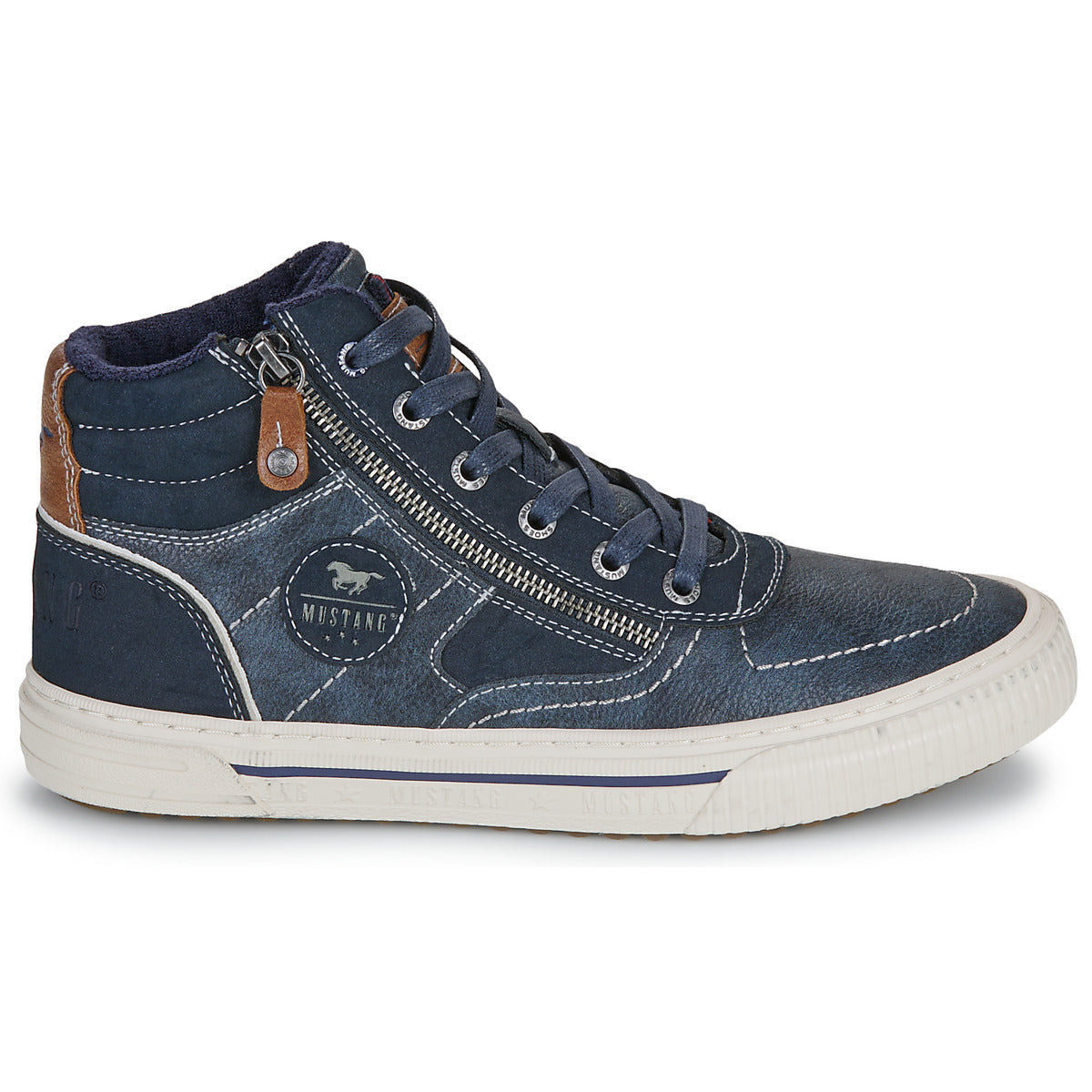 Sneakers alte Uomo Mustang  MASHA  Blu
