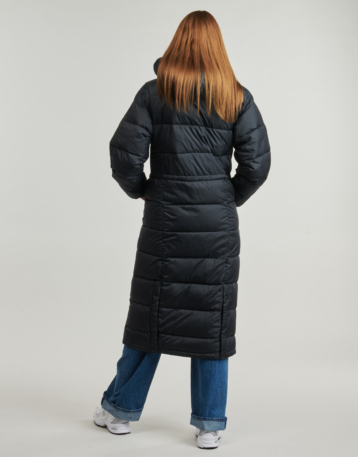 Piumino Donna Columbia  PIKE LAKE III LONG JACKET  Nero