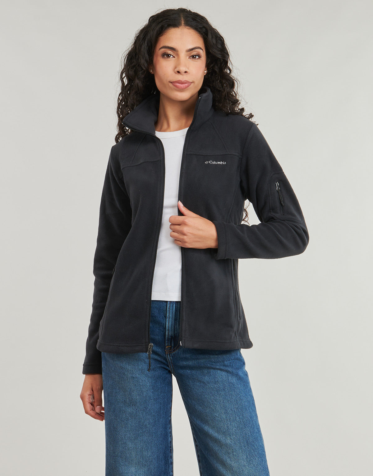 Felpa Donna Columbia FAST TREK II JACKET Nero