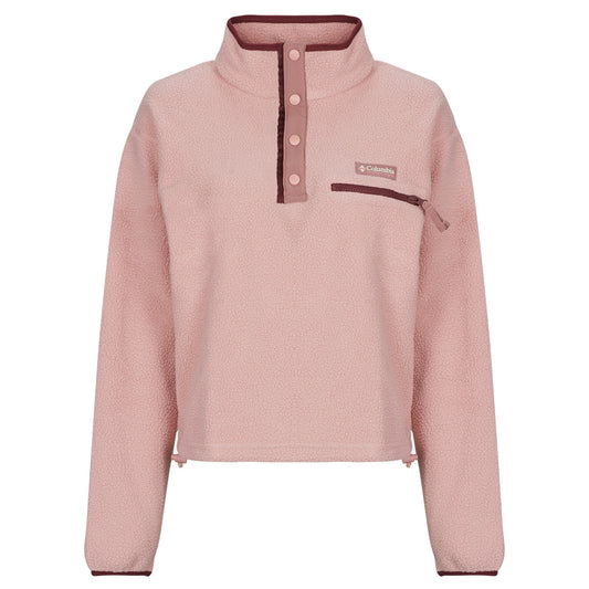 Felpa Donna Columbia  HELVETIA II CROPPED HALF SNAP FLEECE  Rosa