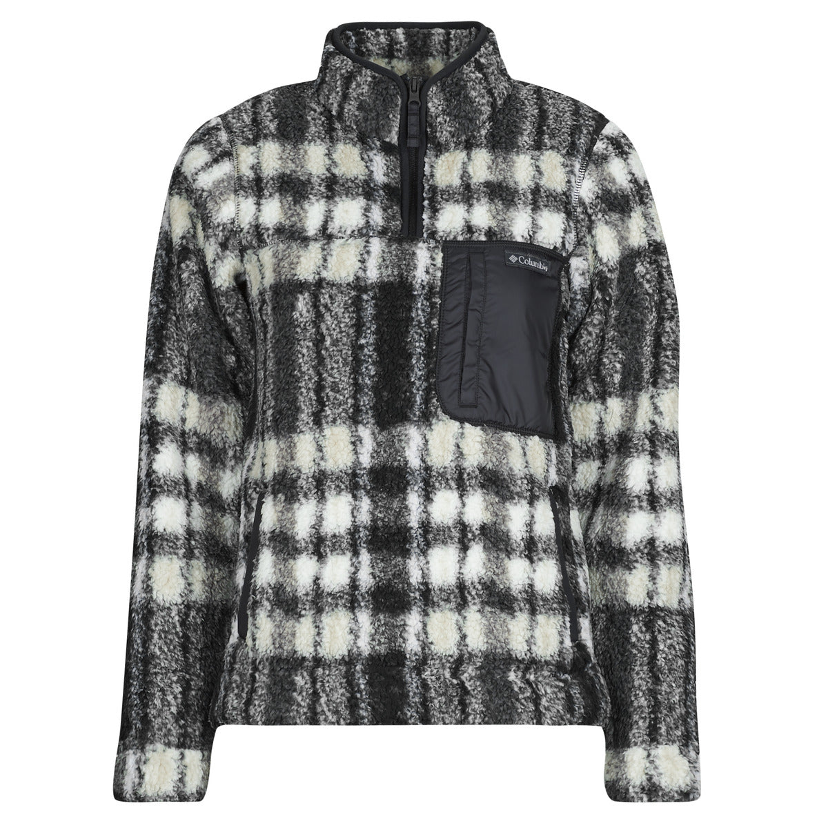 Felpa Donna Columbia  WEST BEND 1/4 ZIP II  Nero