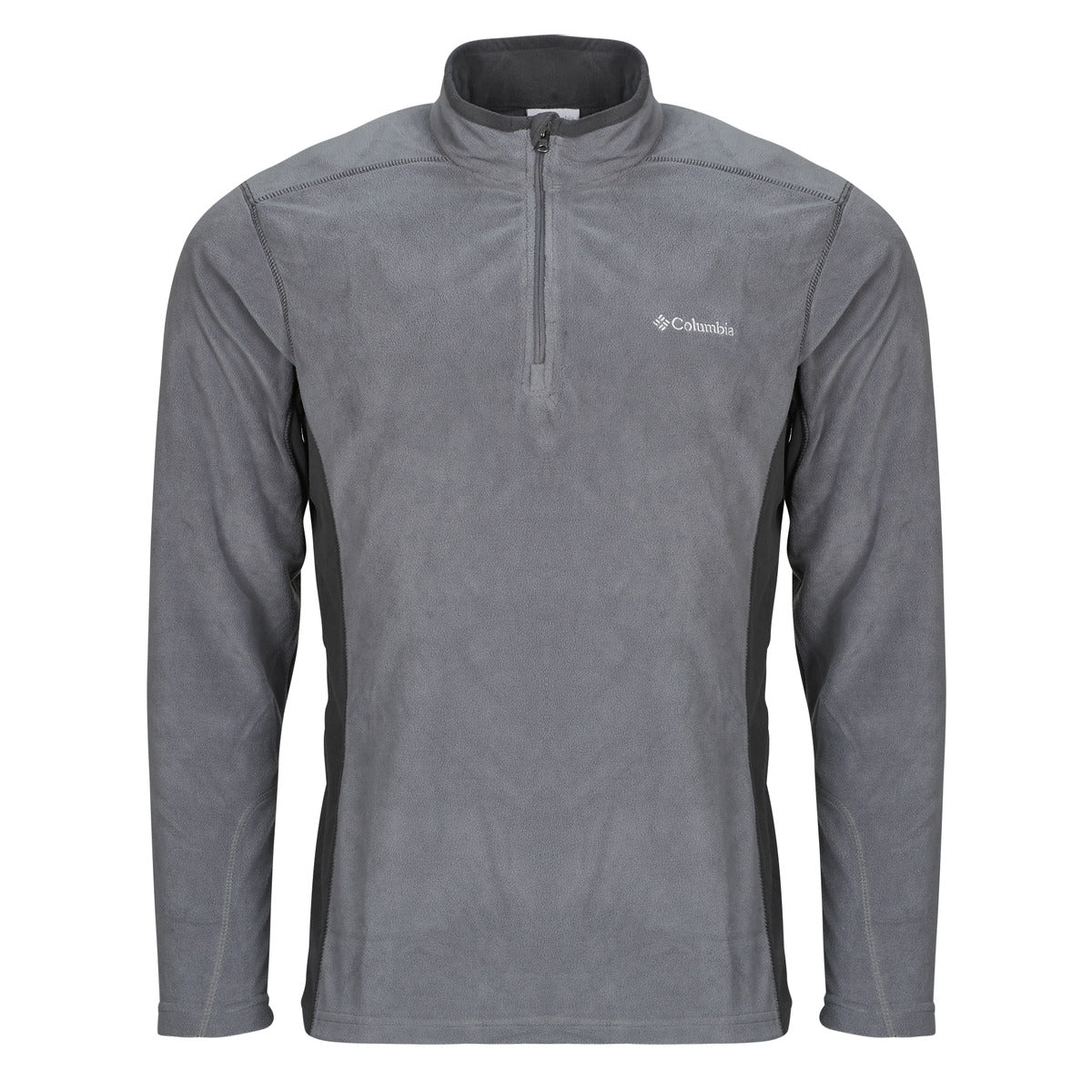 Felpa Uomo Columbia KLAMATH RANGE II HALF ZIP Grigio